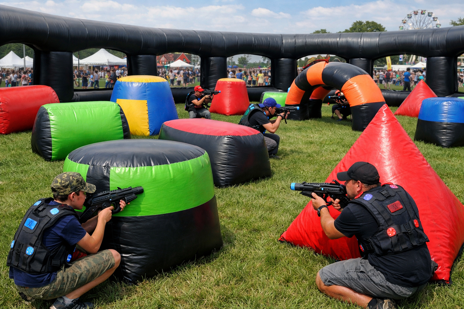 21 Best Inflatable Laser Tag Bunkers for Mobile Arenas and Event Businesses