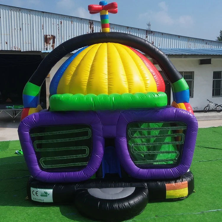 Inflatable Disco Bouncy Castle House Party