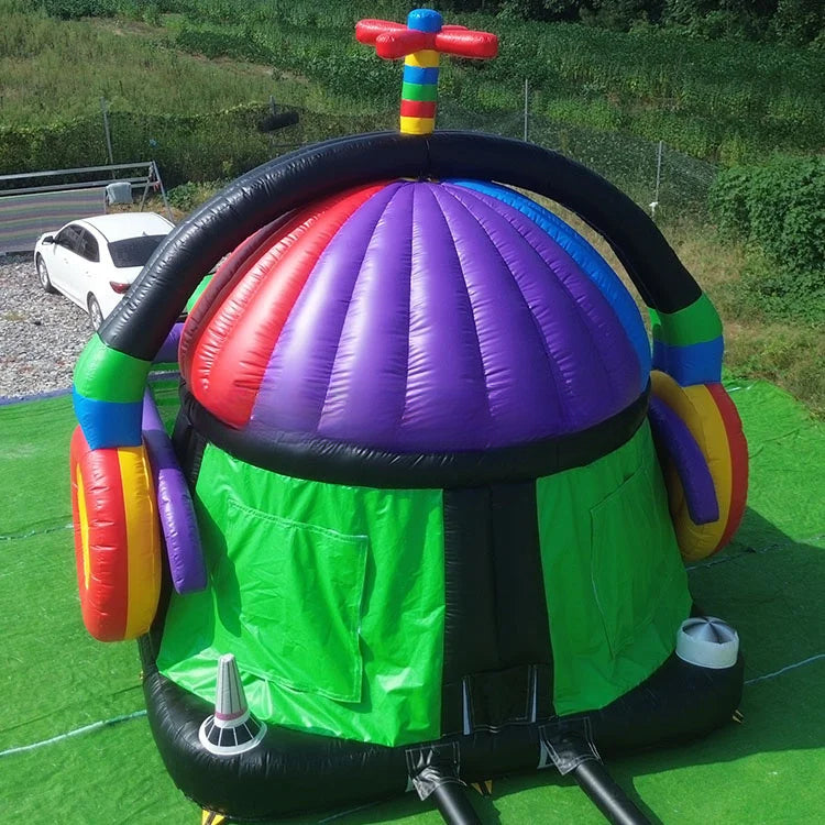 Inflatable Disco Bouncy Castle House Party