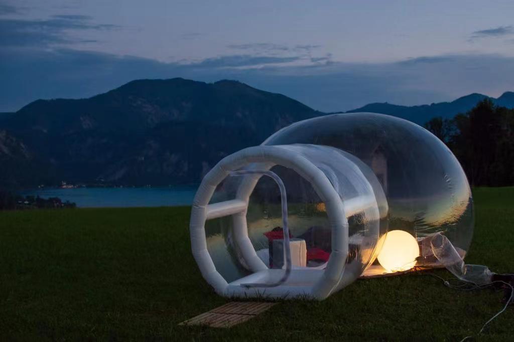 LED Light Inflatable Bubble Tent House