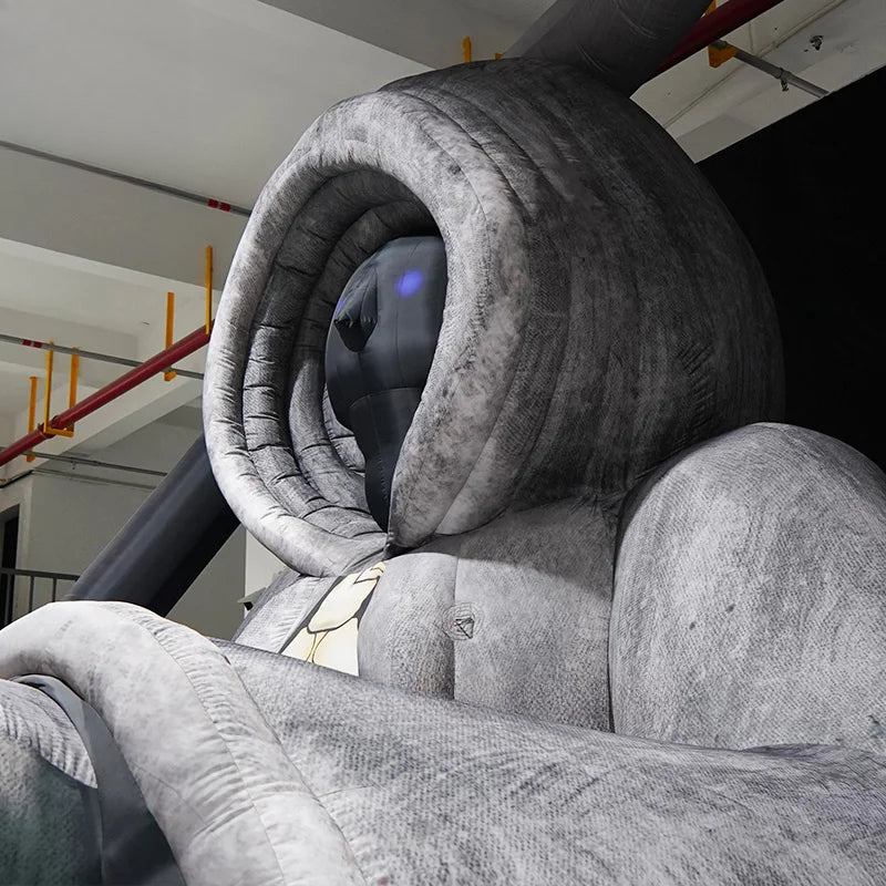 Riesige aufblasbare Sensenmann-Halloween-Dekoration