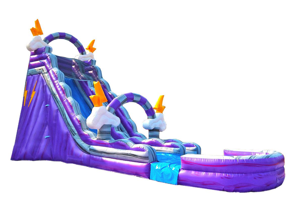Thunder Mountain 19ft Inflatable Water Slide