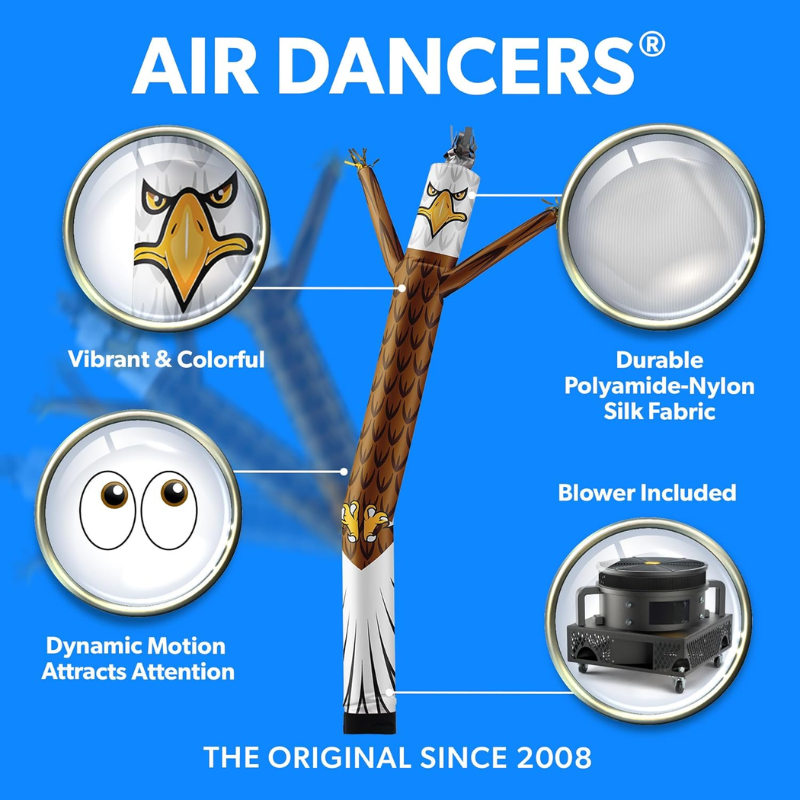 20ft Eagle Inflatable Advertising Tube