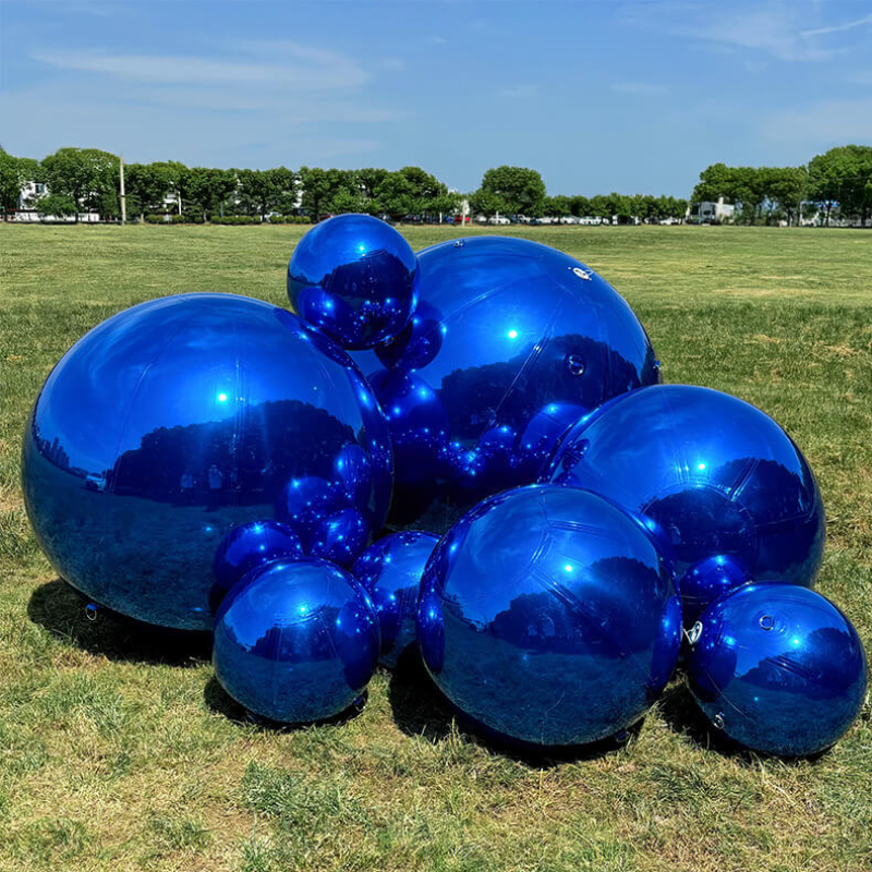 Bubble Glow Inflatable Mirror Balloon