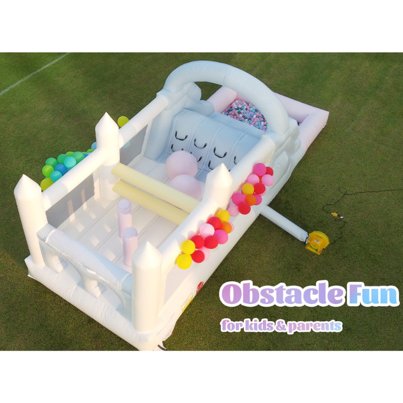 Macaron Fun Inflatable Obstacle Course