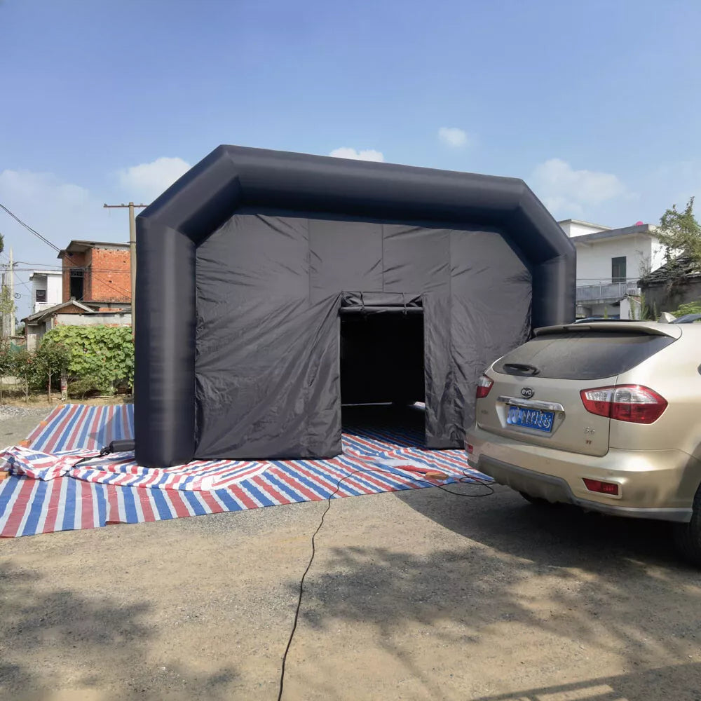 Inflatable Night Club Tent Portable Inflatable VIP Party Cube Tent Black Tent