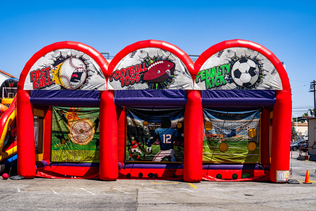 3-in-1 Inflatable Sports Games Set