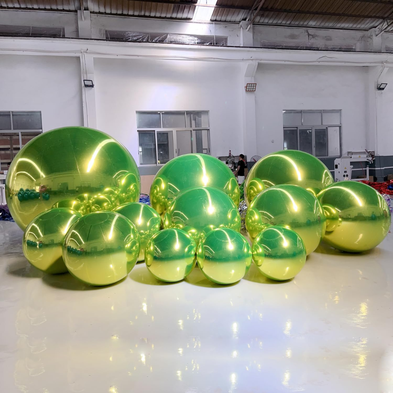 Reflektierende Kugel Riesige aufblasbare Spiegelkugeln