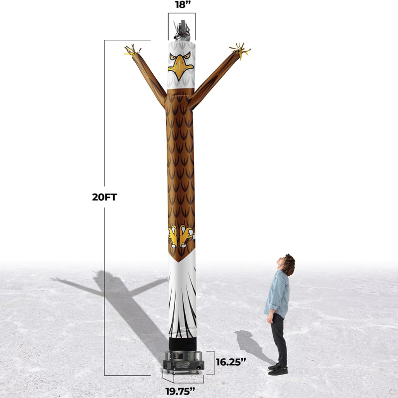 20ft Eagle Inflatable Advertising Tube