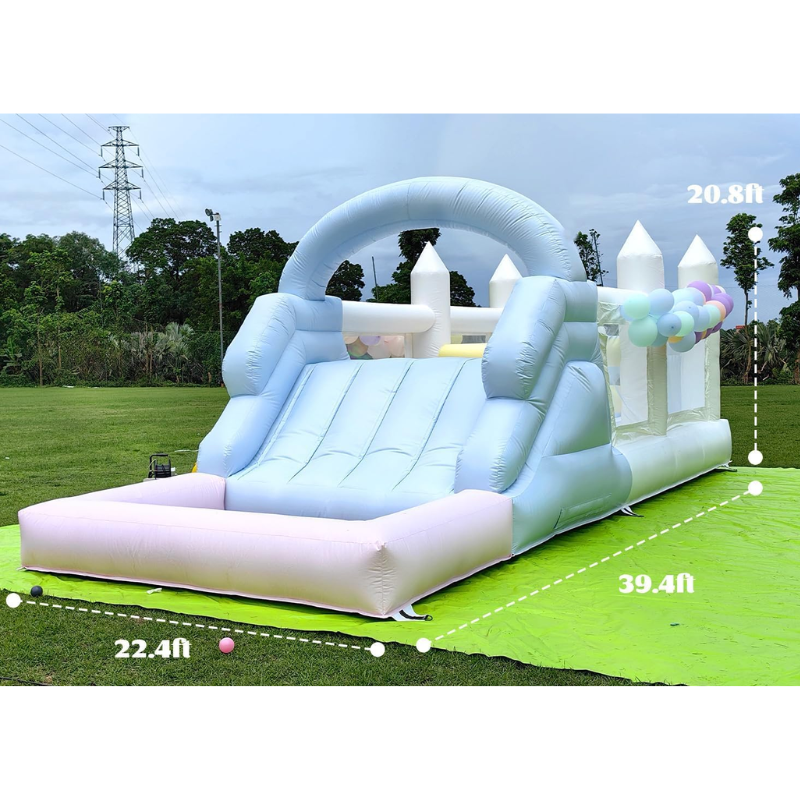 Macaron Fun Inflatable Obstacle Course