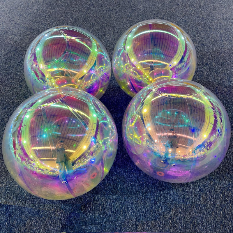 Glow Sphere Inflatable Mirror Balls