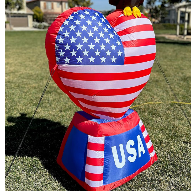4th of July Patriotic LED Inflatable