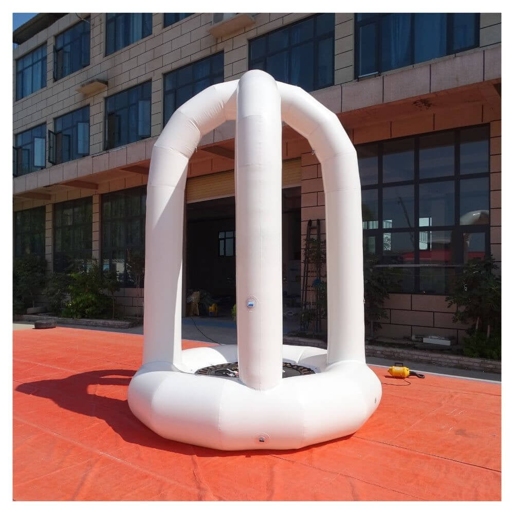Inflatable Bungee Jump Commercial Trampoline