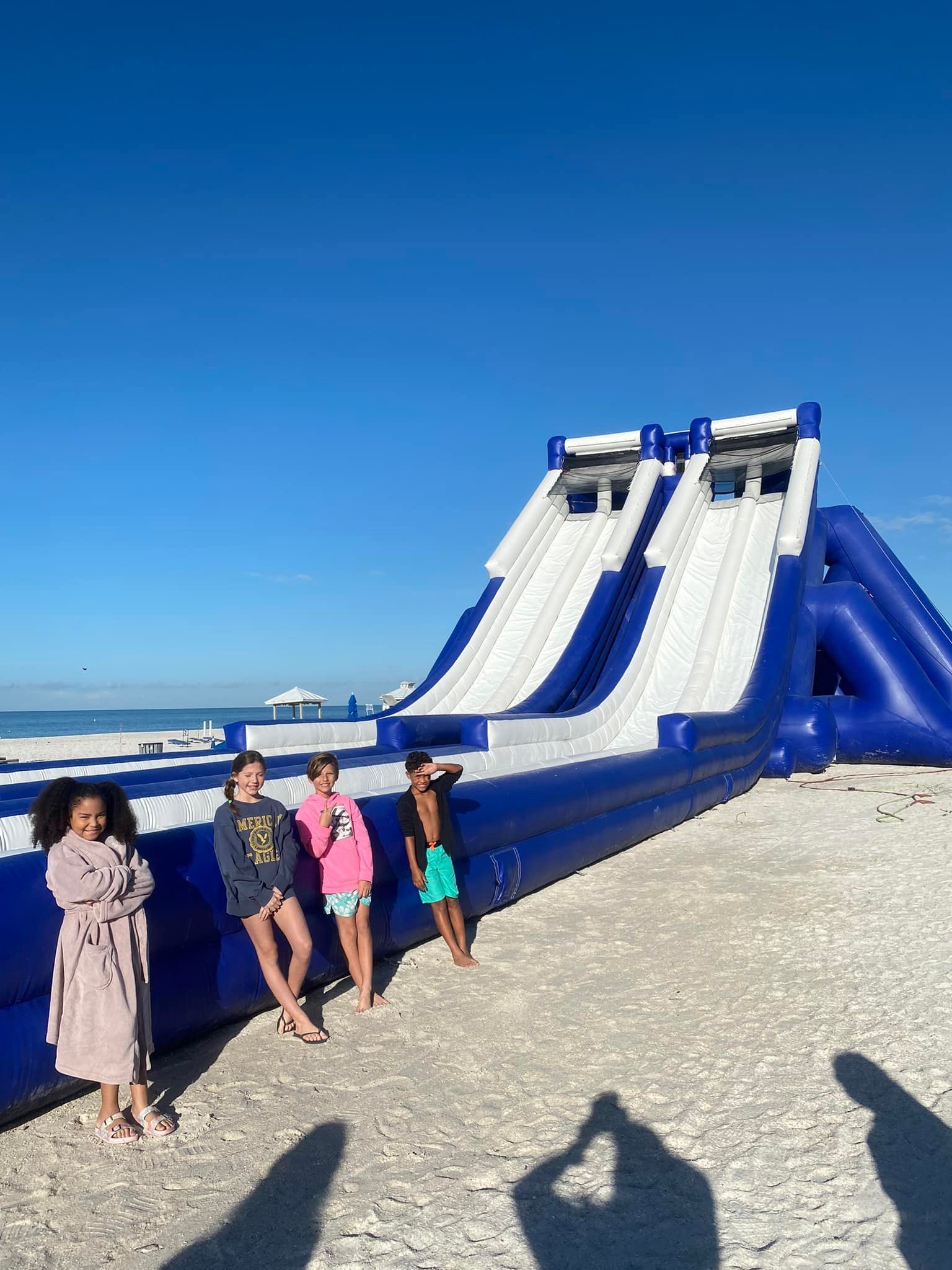 Giant Heavy Duty Inflatable Water Slide