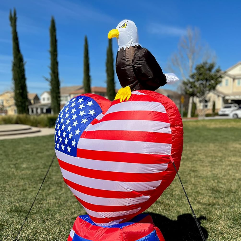 4th of July Patriotic LED Inflatable