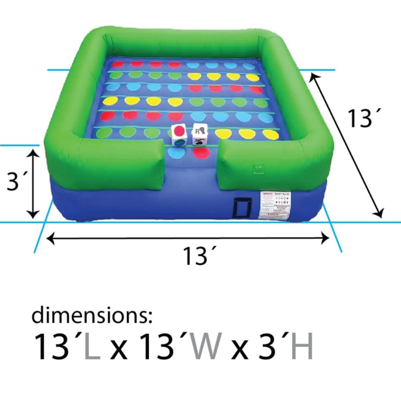 Twister Inflatable Spin Game