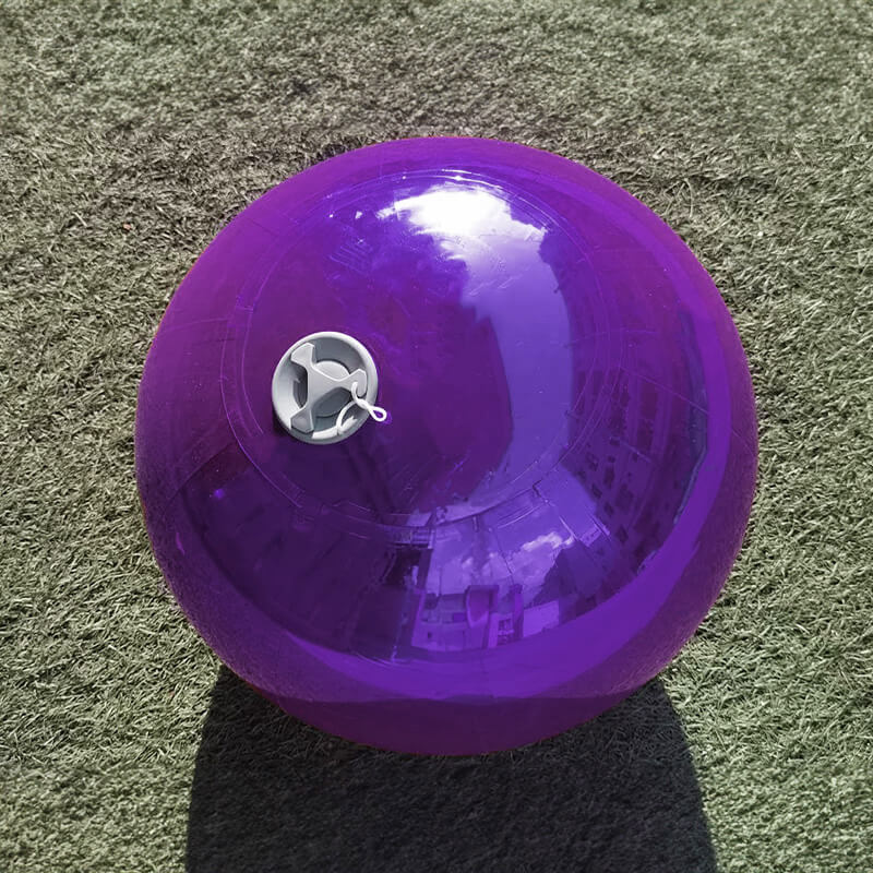 Purple Glow Inflatable Mirror Balloon