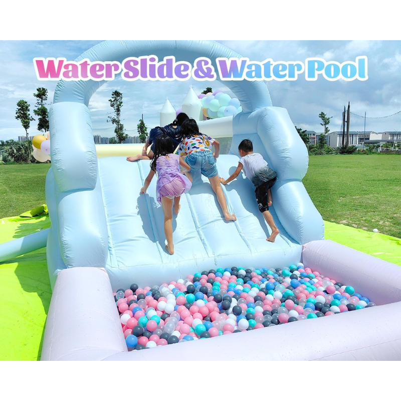 Macaron Fun Inflatable Obstacle Course