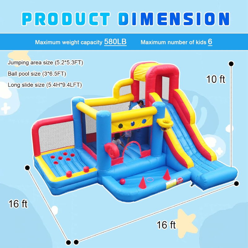 Jump King Inflatable Bounce House