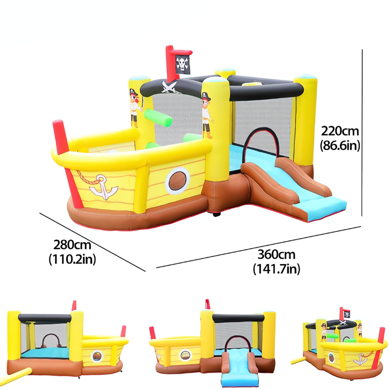 Pirate Splash Inflatable Bounce House