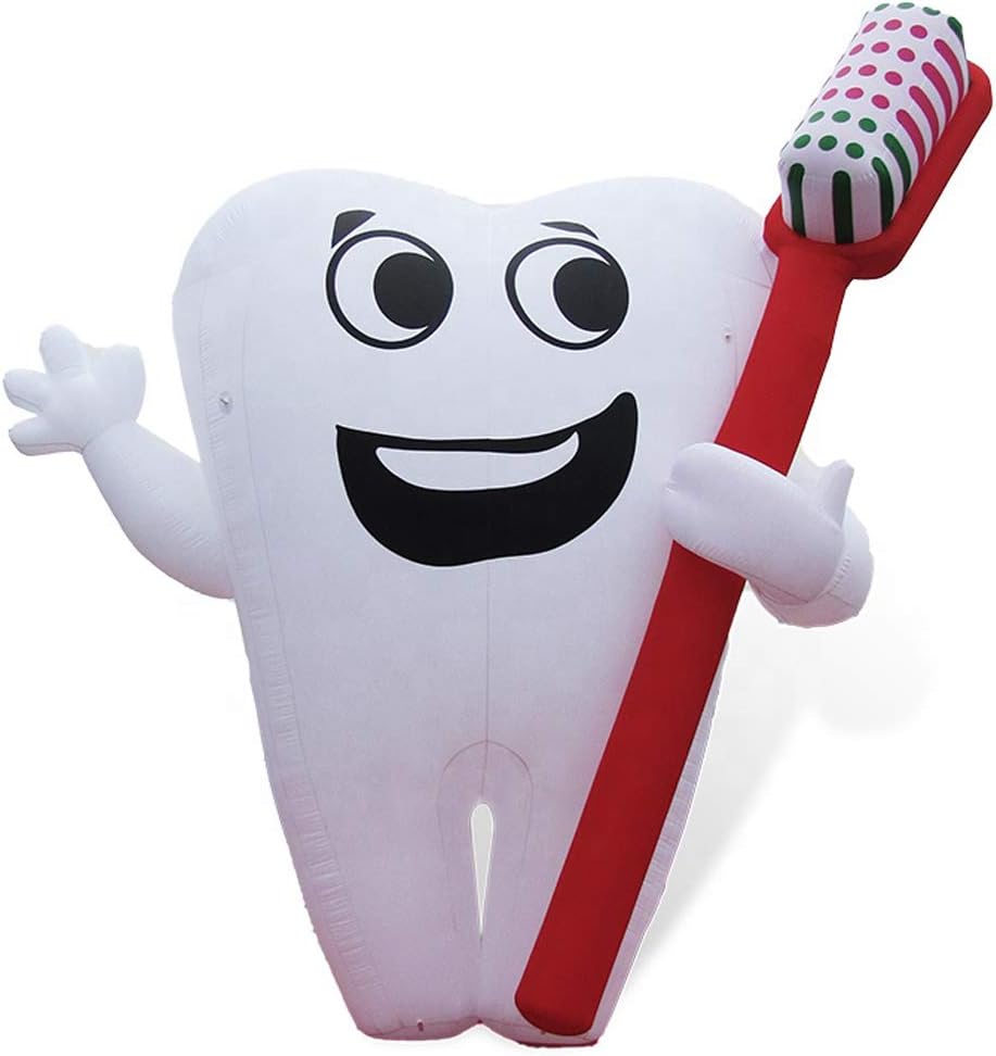 Giant Inflatable Tooth for Dental Promotions