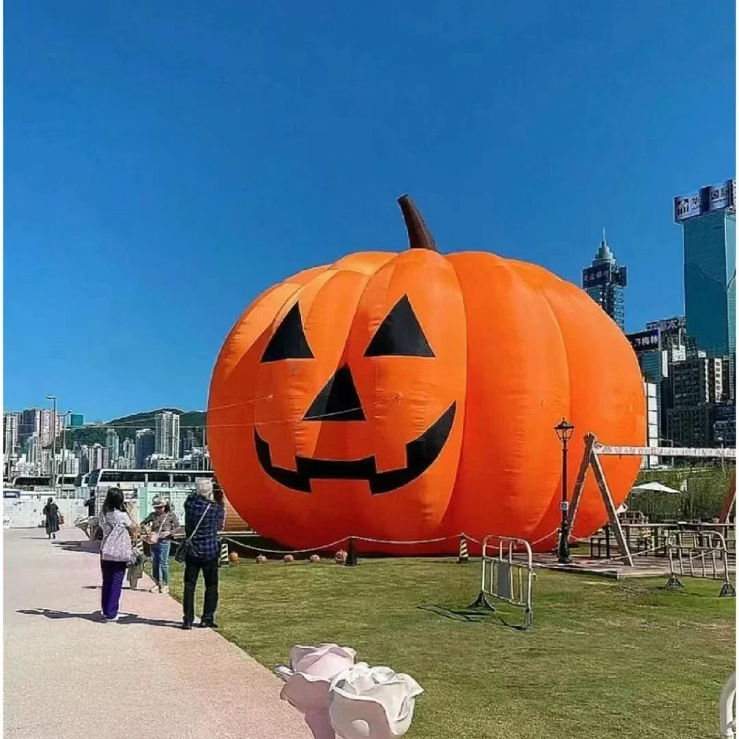 Giant LED Pumpkin Halloween Inflatable Decoration