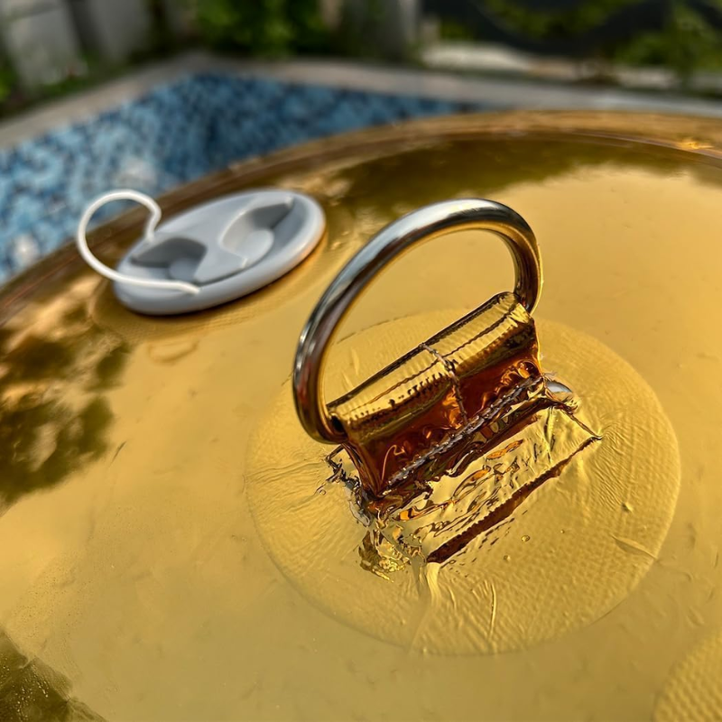 Golden Glow Aufblasbare Spiegelkugel