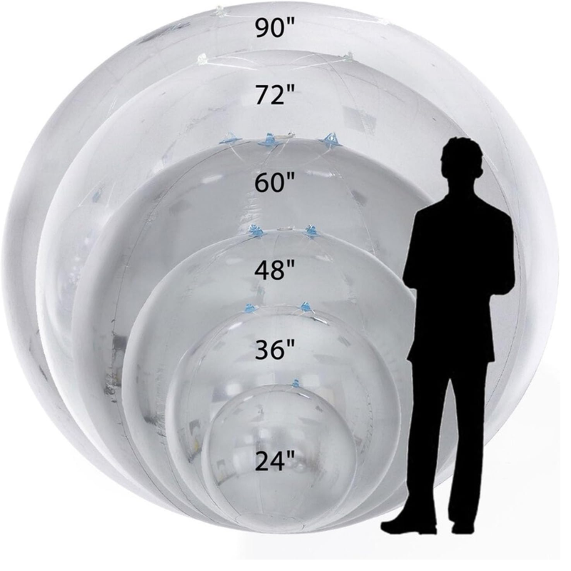 Glow Sphere Inflatable Mirror Ball