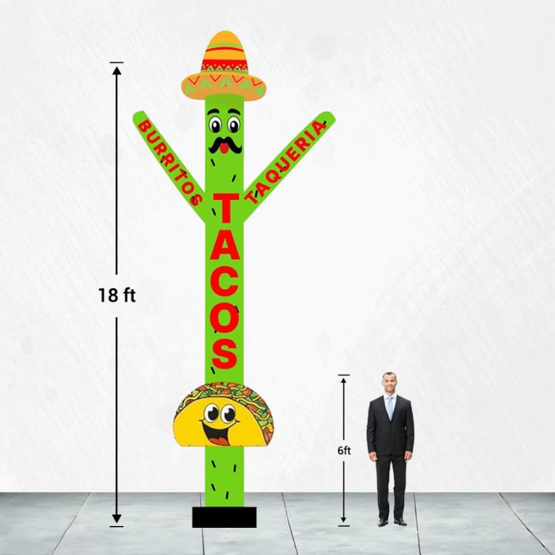 Tacos aufblasbare Air Dancer Werbung
