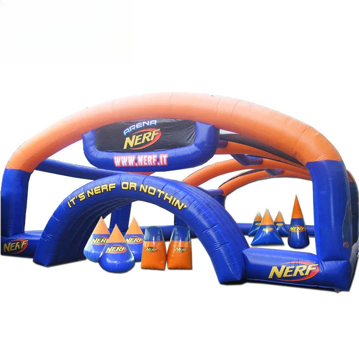 Inflatable NERF Arena Bunker Field for Events
