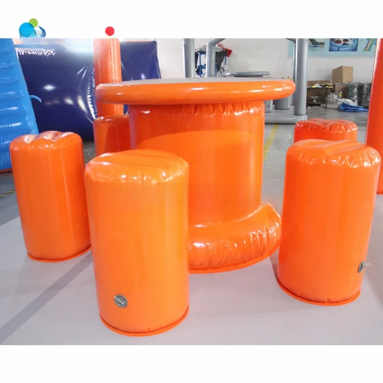 6 Person Floating Cabana Inflatable Water Lounge Tent Platform