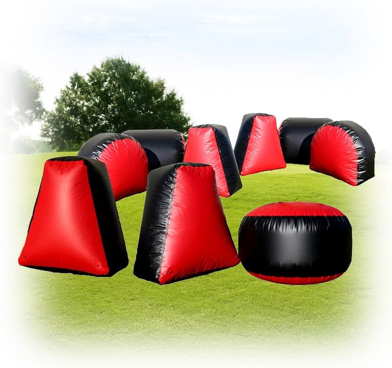 Blow up Inflatable Paintball Bunkers Archery Tag