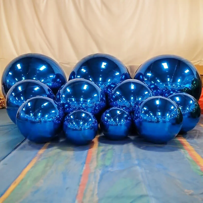 Bubble Glow Inflatable Mirror Balloon