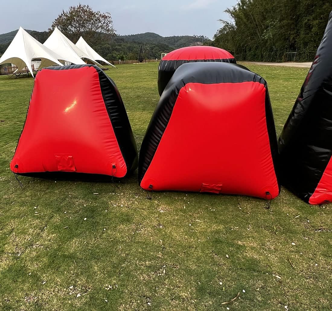 Blow up Inflatable Paintball Bunkers Archery Tag