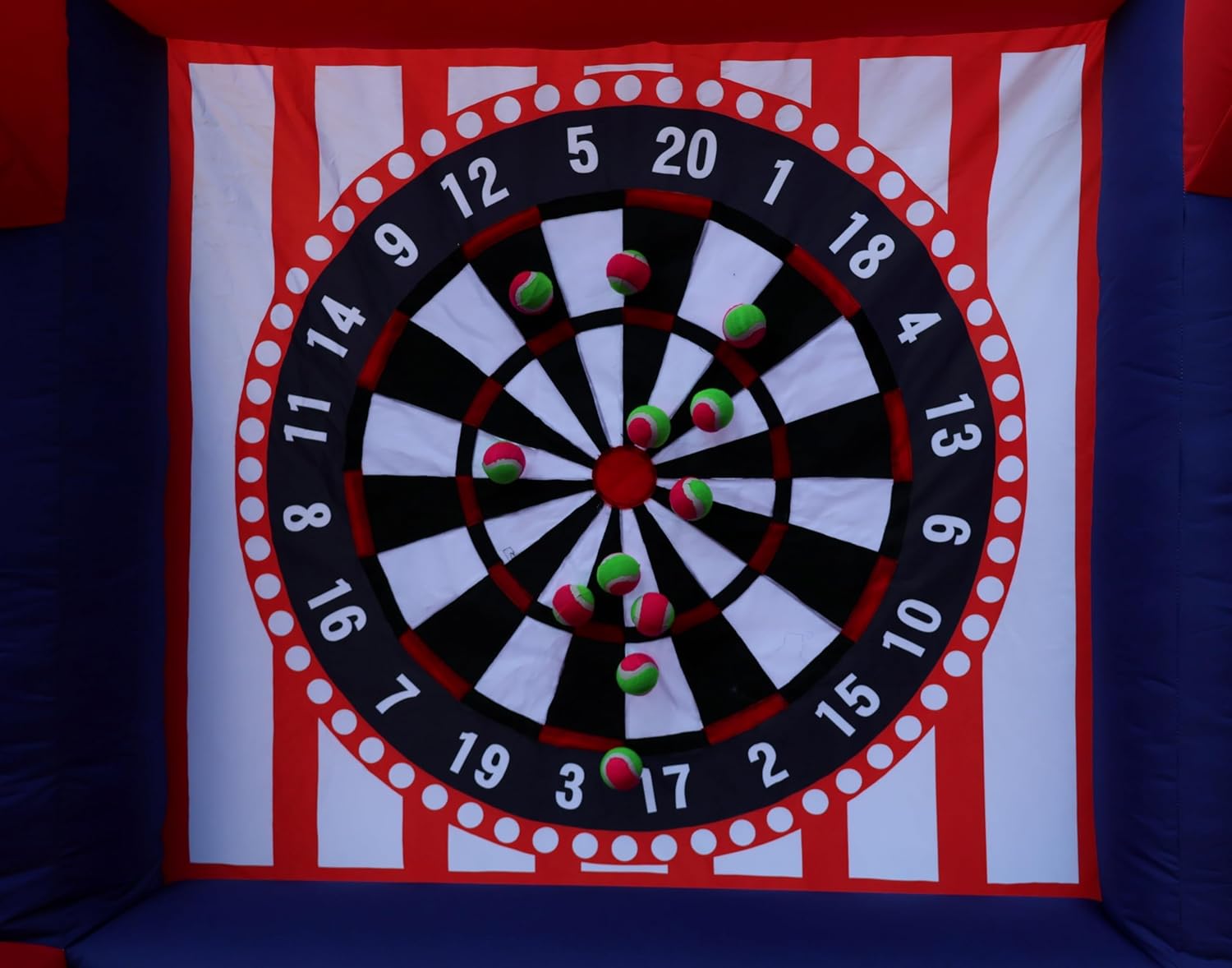 5 in 1 Inflatable Carnival Games for School and Family Fun