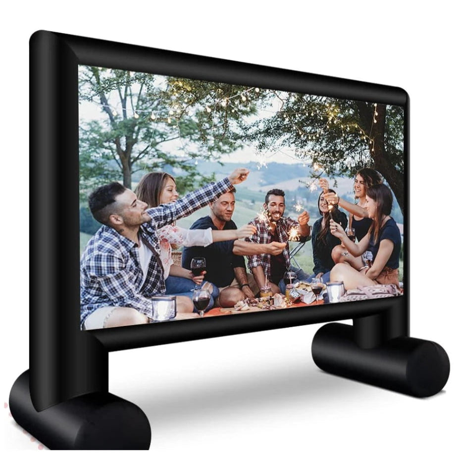 Écran de cinéma gonflable de 4,5 m avec soufflerie pour s'amuser en plein air