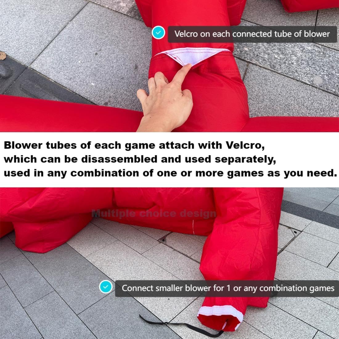 5 in 1 Inflatable Сarnival Sports Games Bundle for Events