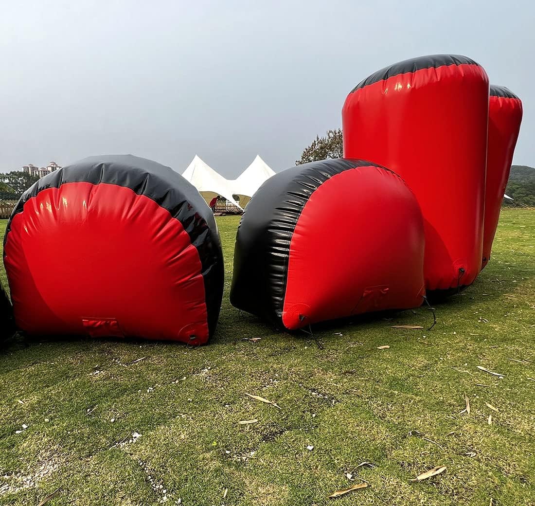 Blow up Inflatable Paintball Bunkers Archery Tag