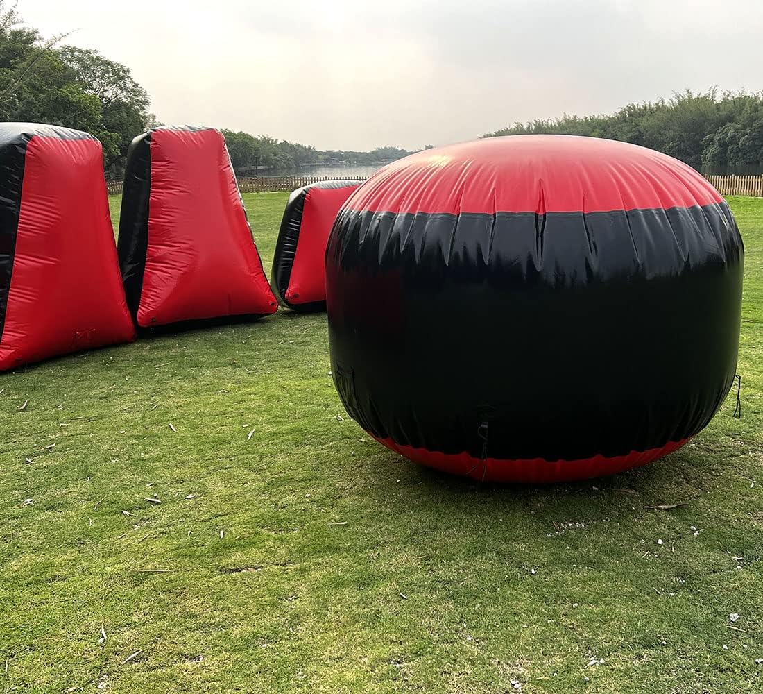 Blow up Inflatable Paintball Bunkers Archery Tag
