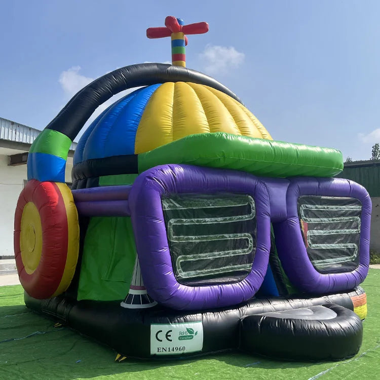 Inflatable Disco Bouncy Castle House Party