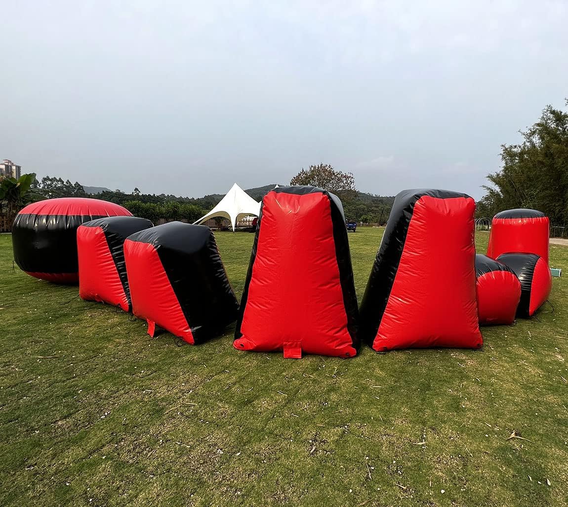 Blow up Inflatable Paintball Bunkers Archery Tag