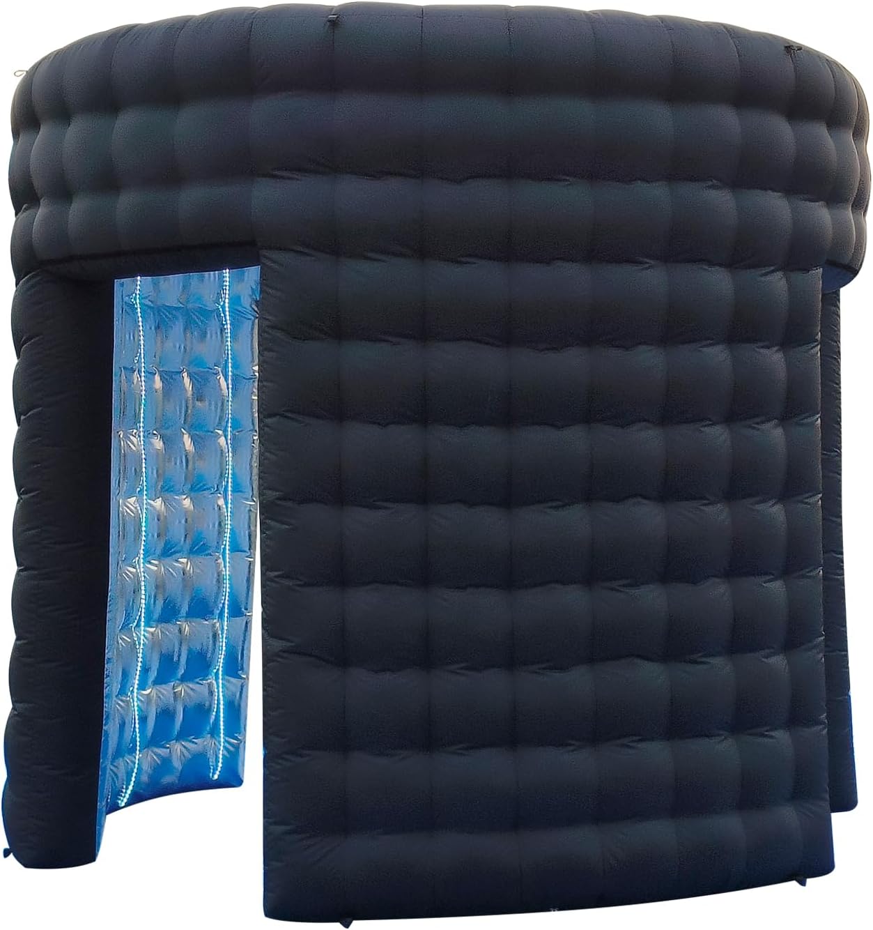 10FT Diameter Round Inflatable LED 360 Photo Booth Enclosure with LED Lights & Blower
