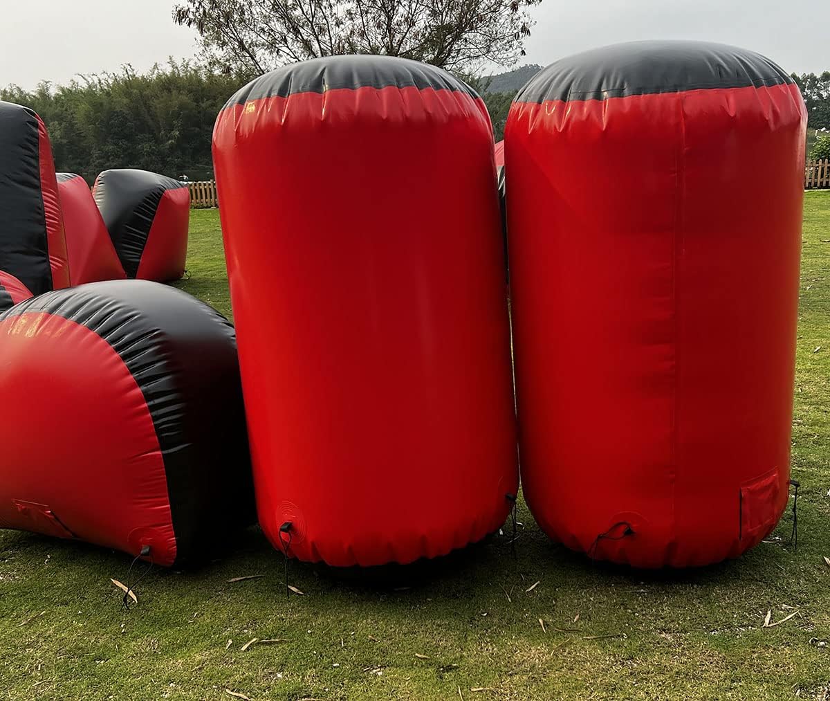 Blow up Inflatable Paintball Bunkers Archery Tag