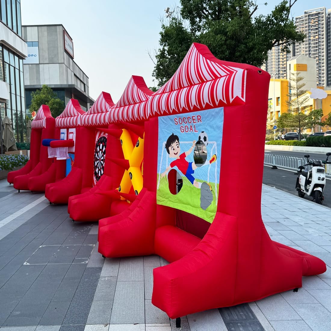 5 in 1 Inflatable Сarnival Sports Games Bundle for Events