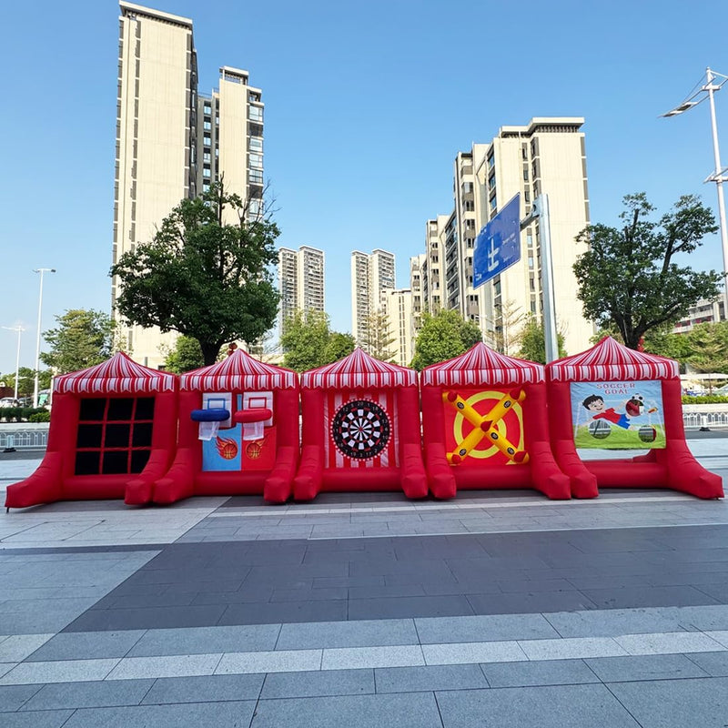 5 in 1 Inflatable Сarnival Sports Games Bundle for Events