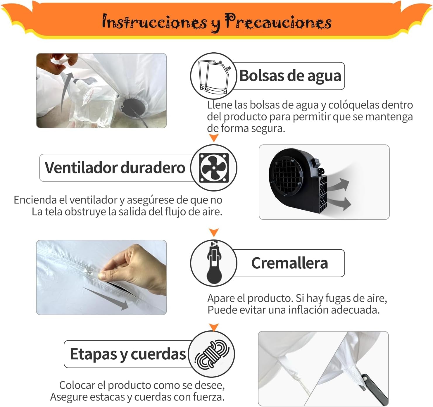 6FT Halloween Inflatable Blow Up Decorations, Dia de Los Muertos Day of Dead Alebrije, Built-in LEDs for Holiday Party, Garden, Lawn, Yard, Patio Décor