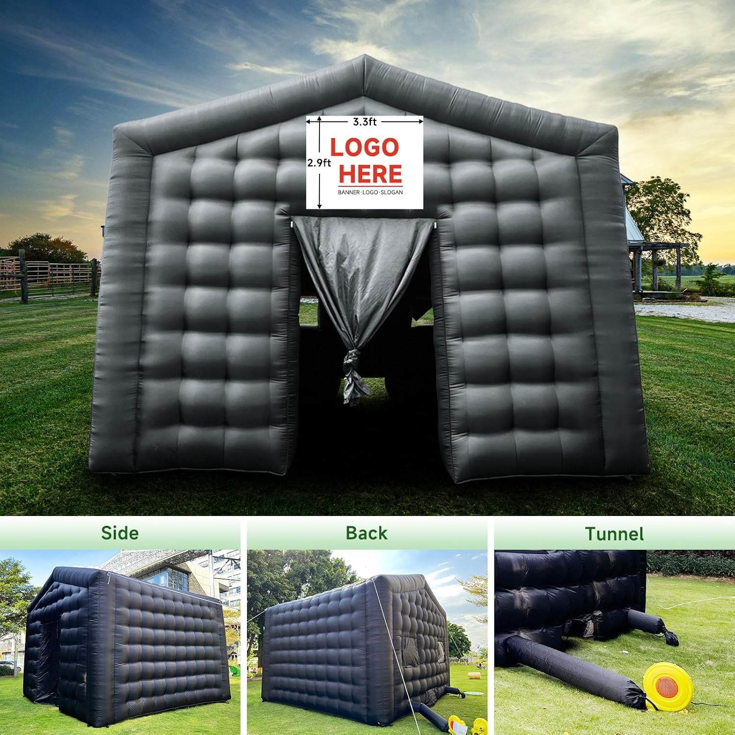 Inflatable Nightclub Tent House Party Dance Club