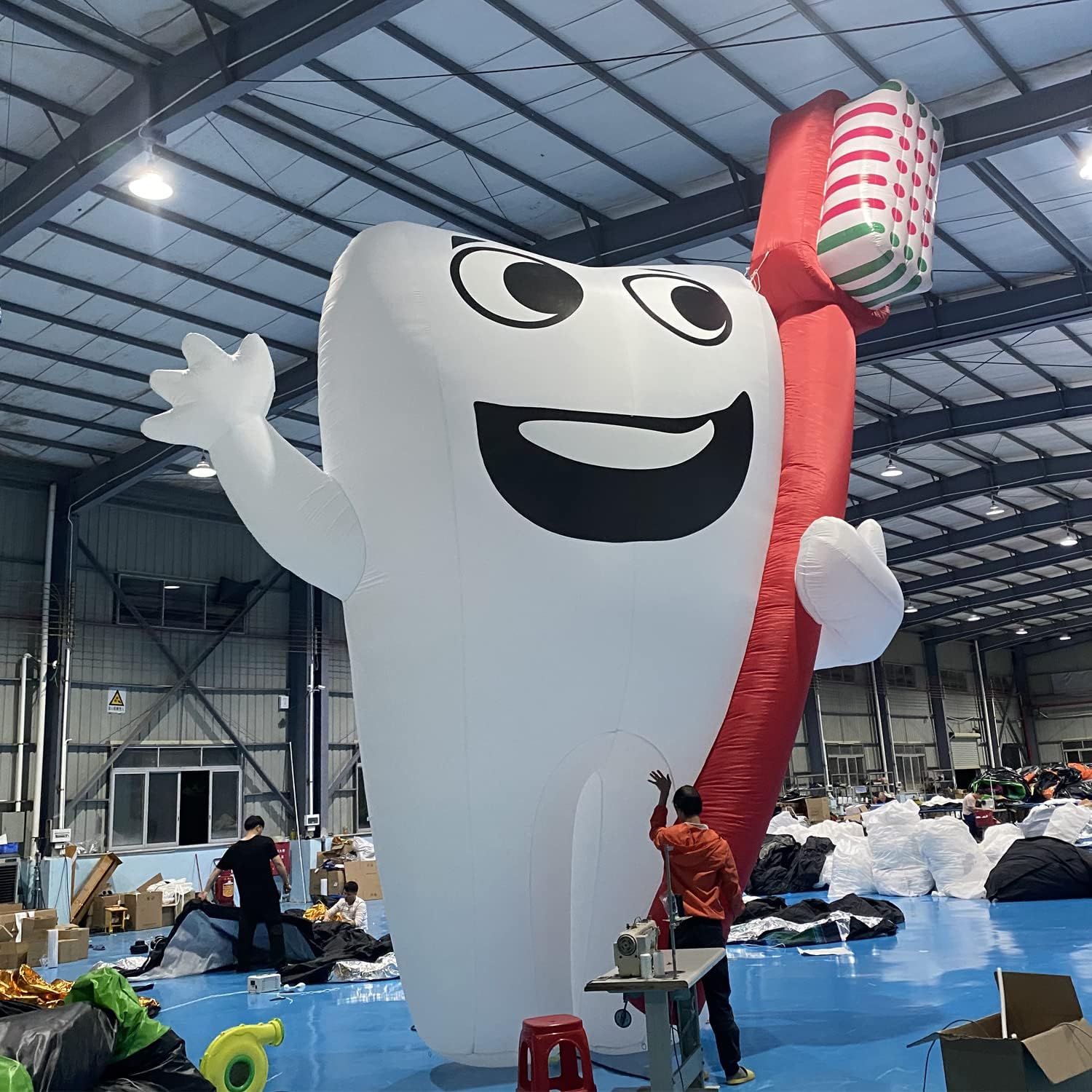 Giant Inflatable Tooth for Dental Promotions