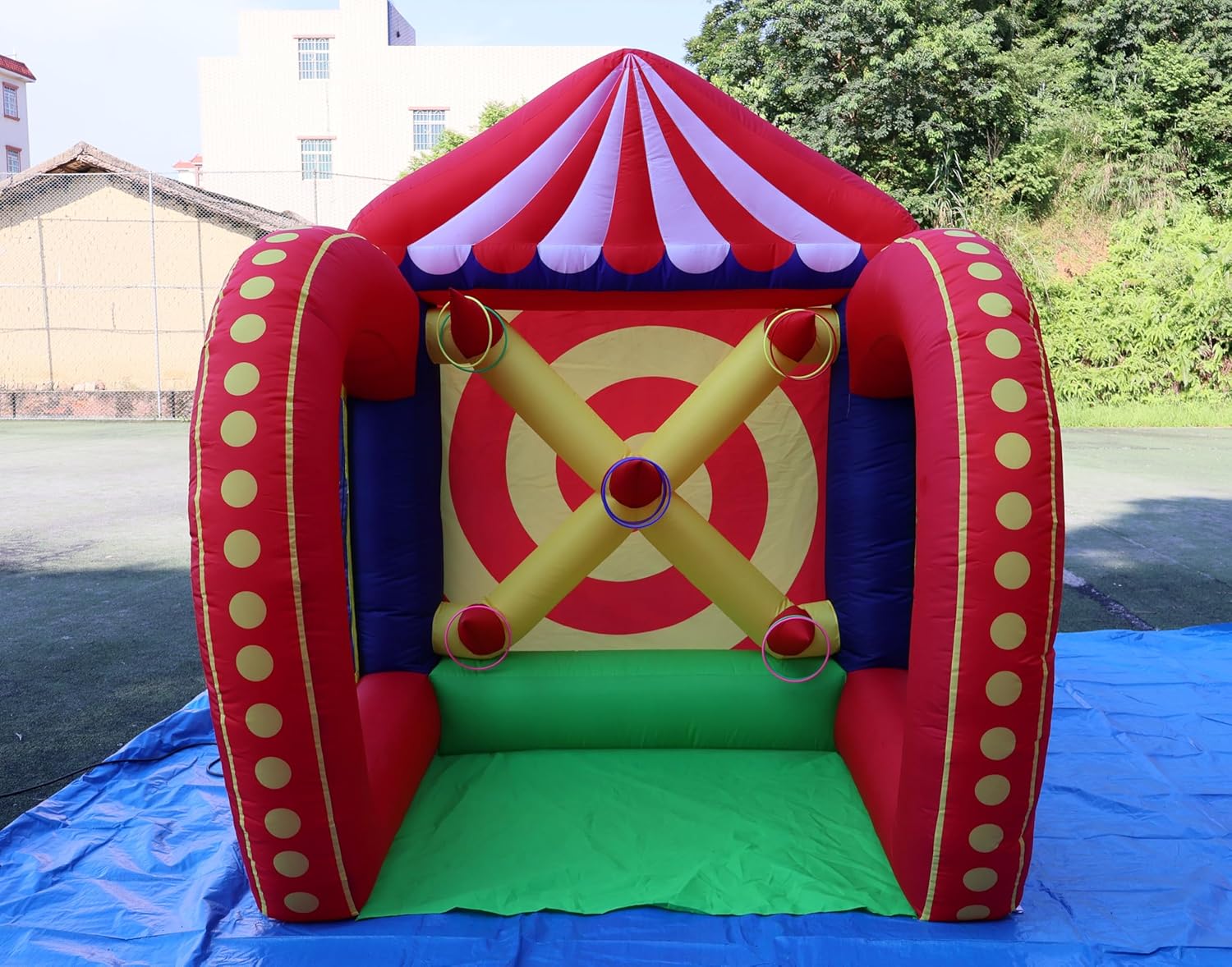 5 in 1 Inflatable Carnival Games for School and Family Fun