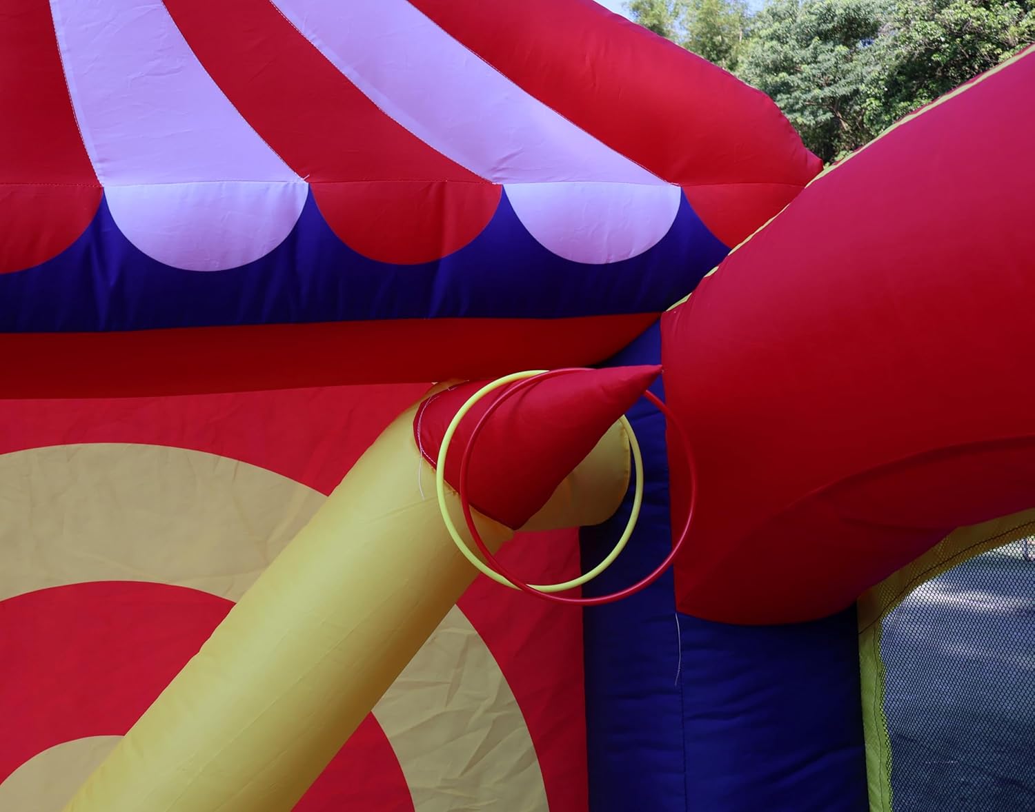 5 in 1 Inflatable Carnival Games for School and Family Fun